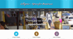 Desktop Screenshot of business.lithgow.com