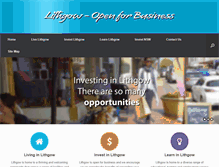 Tablet Screenshot of business.lithgow.com
