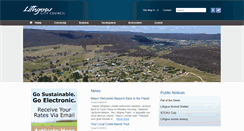 Desktop Screenshot of council.lithgow.com