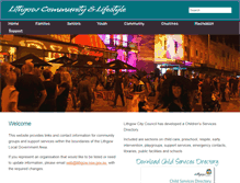 Tablet Screenshot of community.lithgow.com